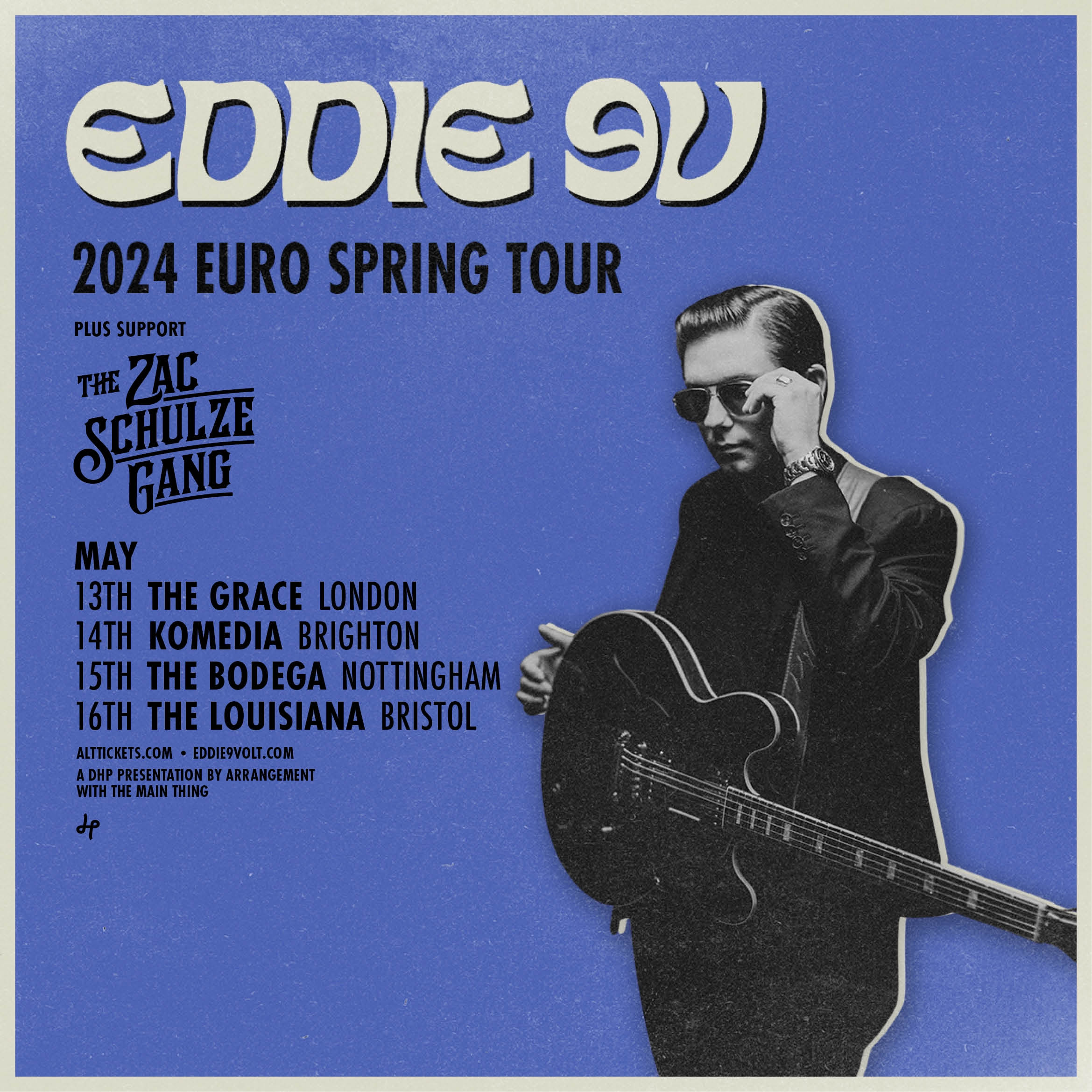 Eddie 9V releases new single "Saratoga" ahead of May 2024 UK Tour