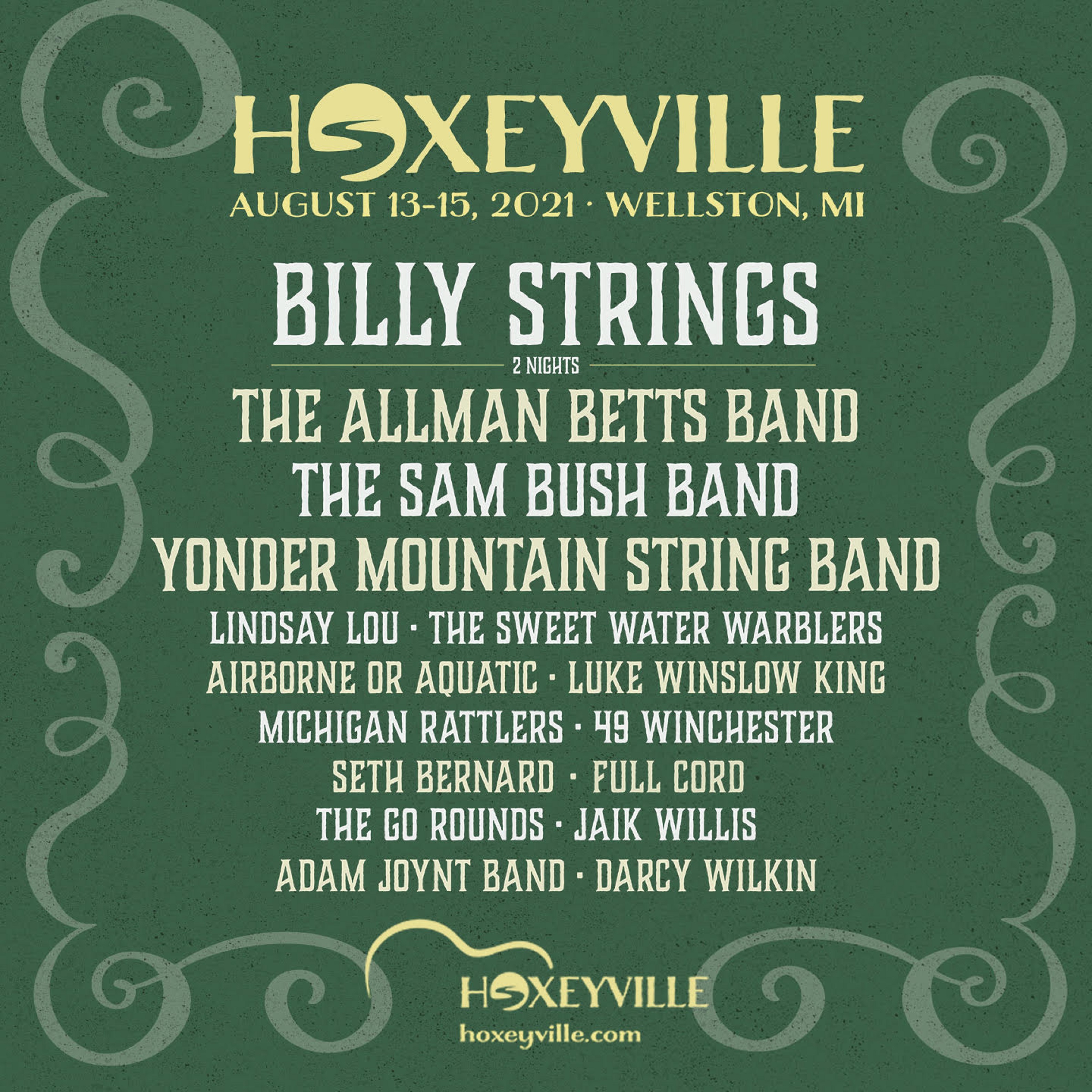 Hoxeyville Music Festival Announces Artist Lineup