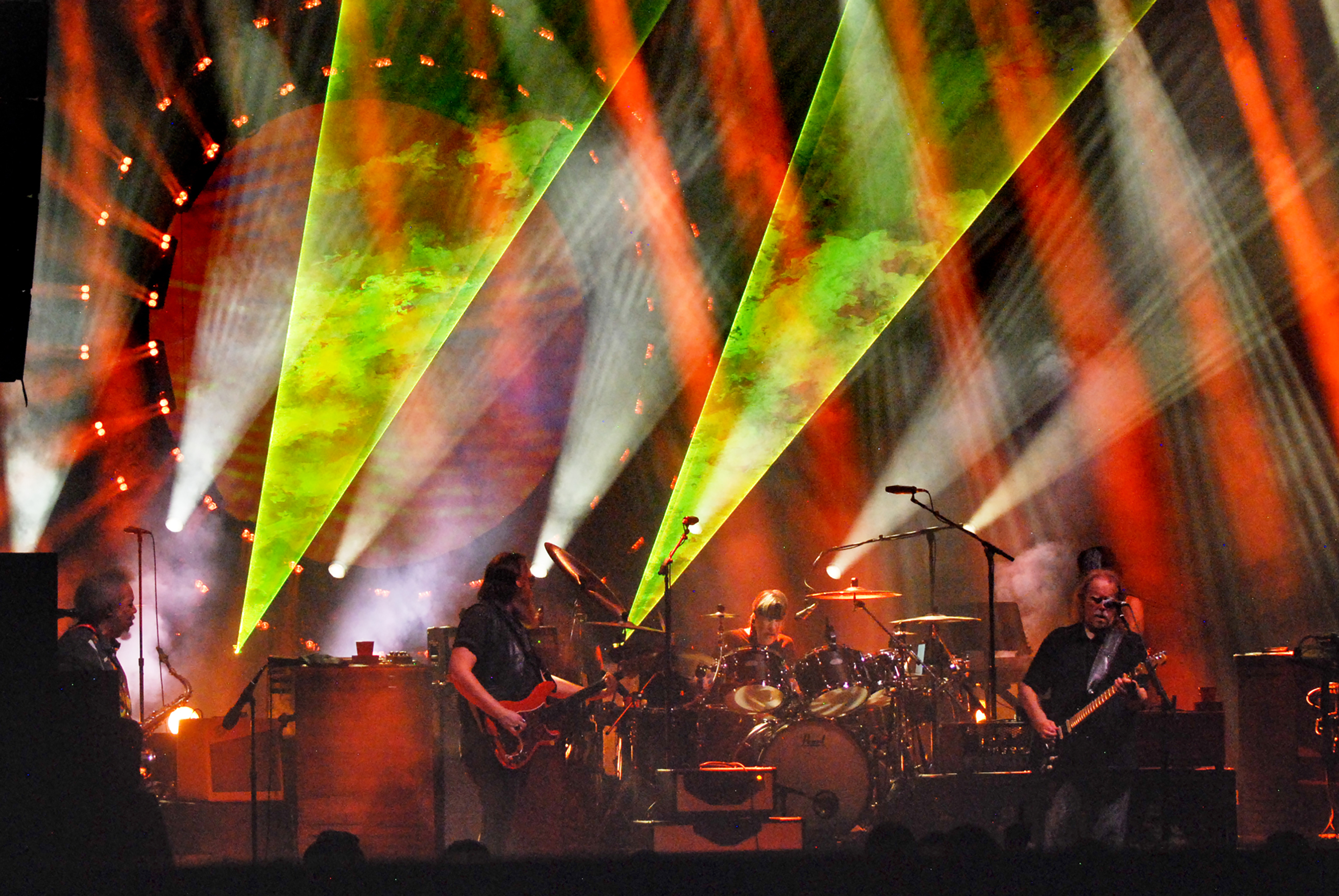Gov't Mule with 3-D laser effects