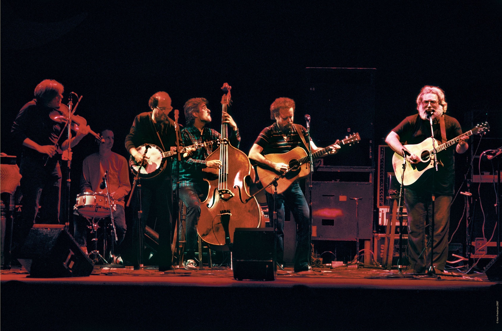Jerry Garcia Acoustic Band "Almost Acoustic" | photo by Ken Friedman