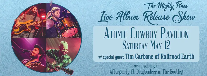 Timothy Carbone will join The Mighty Pines on May 12th for their Live Album Release Show!