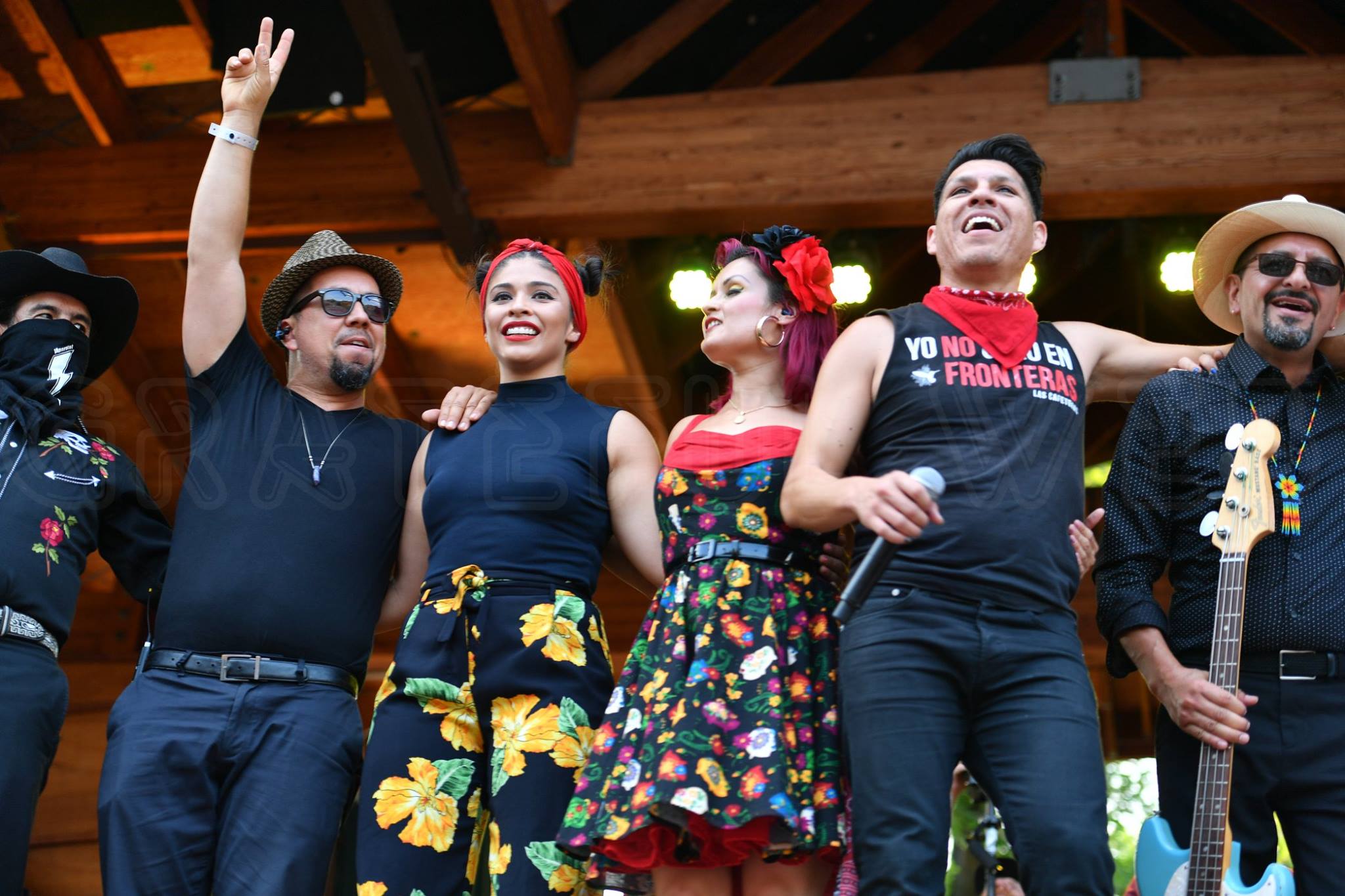 Las Cafeteras brought an important message and delightful music to Folks Fest 2018