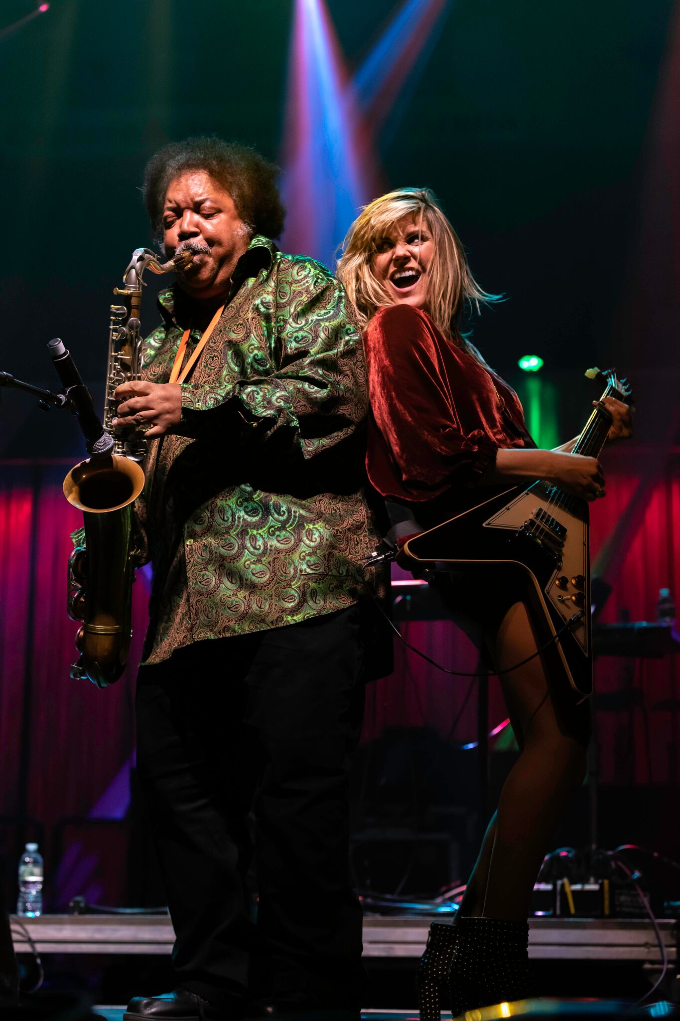 Ron Holloway and Grace Potter - credit - Scarlet_Bucket