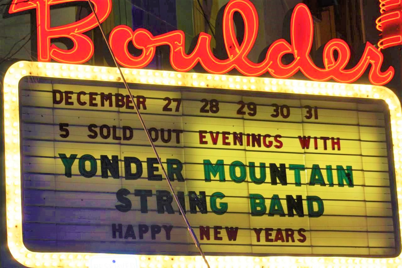 5 Sold out nights with YMSB in Boulder