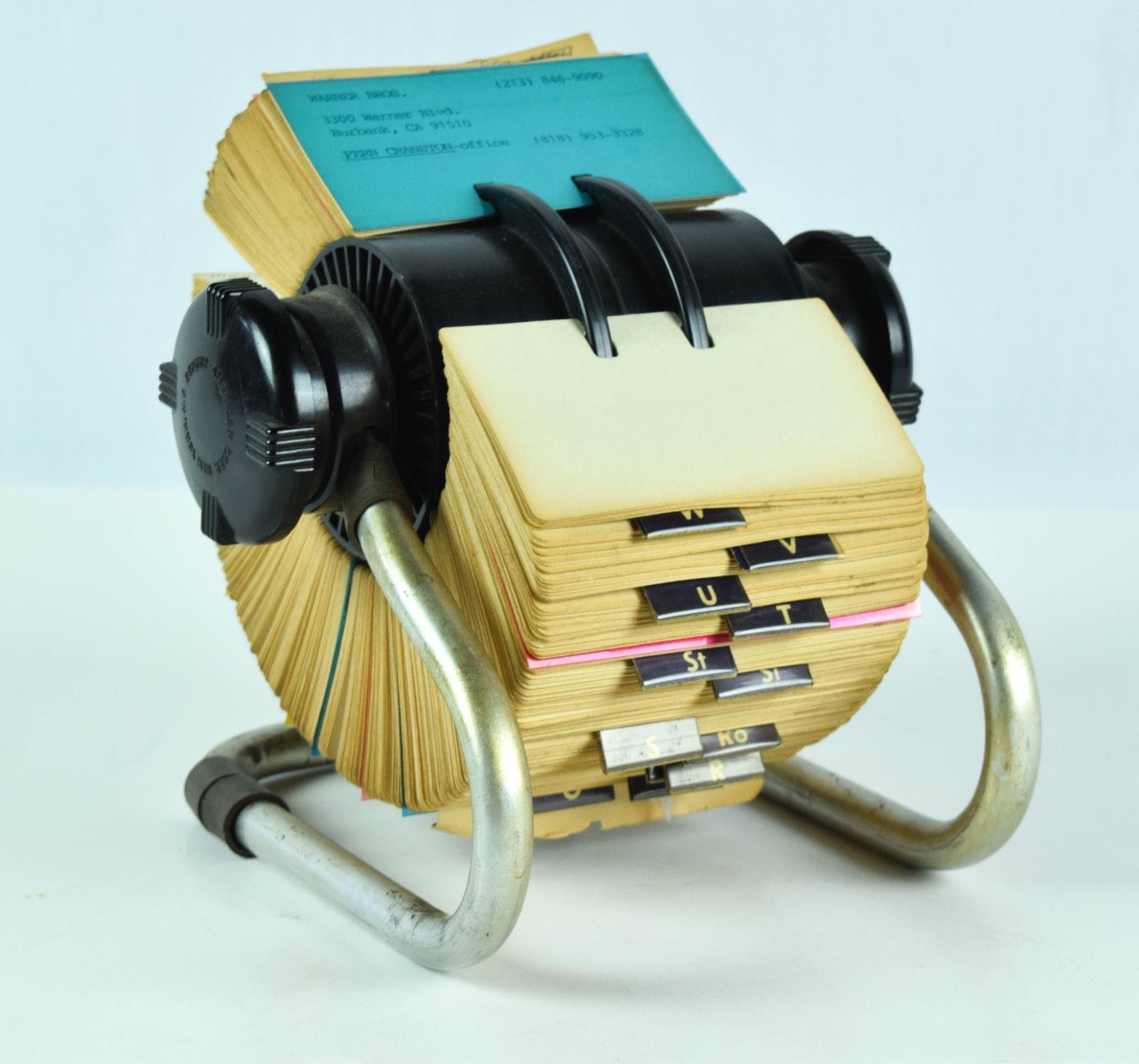 GD rolodex will be auctioned off