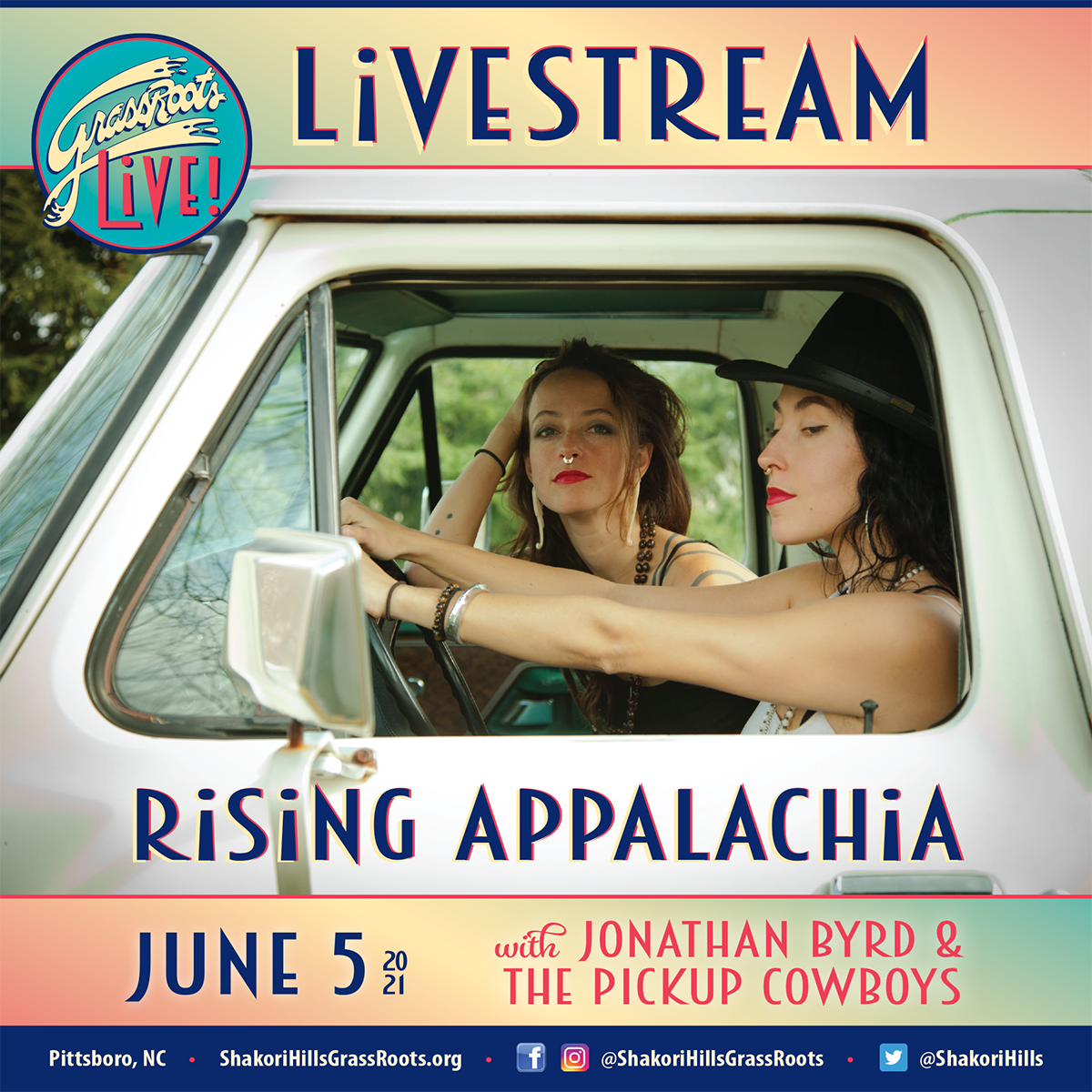 Tomorrow night Rising Appalachia