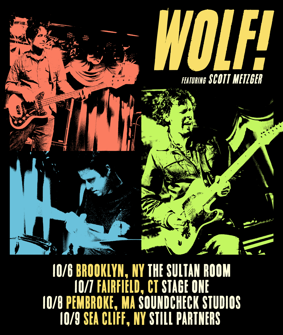 WOLF! Tour Dates
