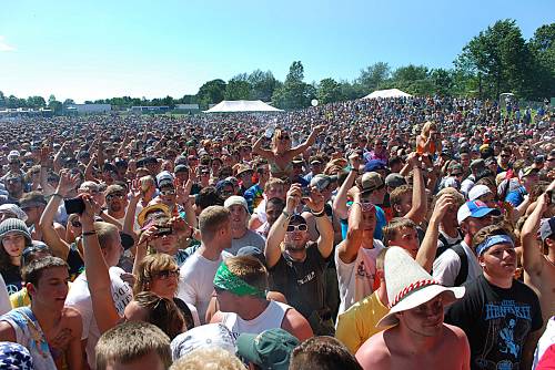 The crowd at Rothbury | Rothbury Festival | 2008