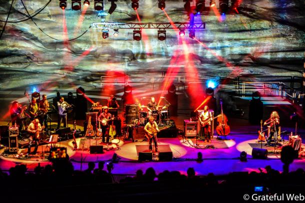Railroad Earth with the Mile High Horns | Morrison, Colorado
