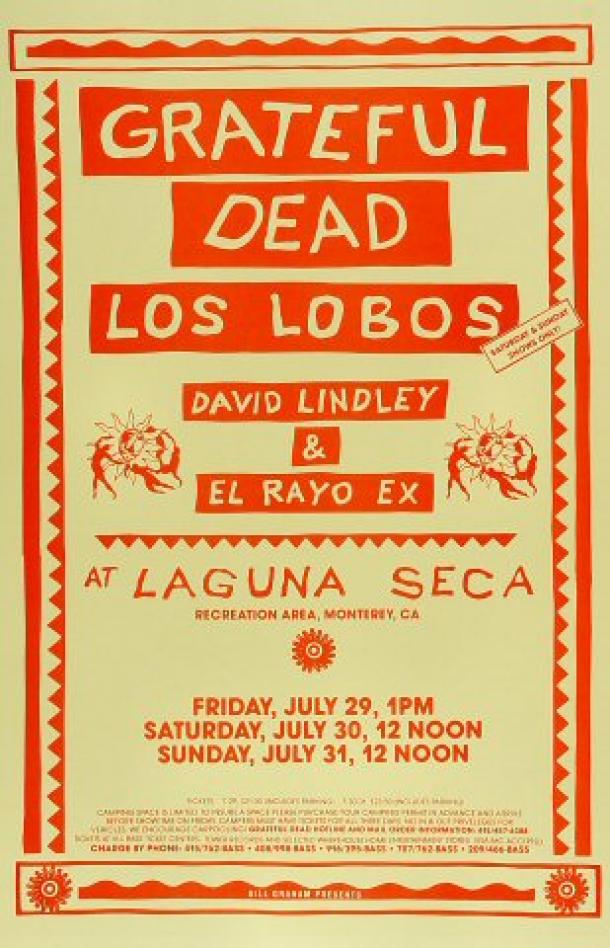 The Dead @ Laguna Seca - 1988
