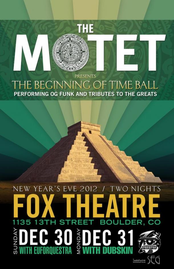 The Motet | 2012>2013 in Boulder, Colorado
