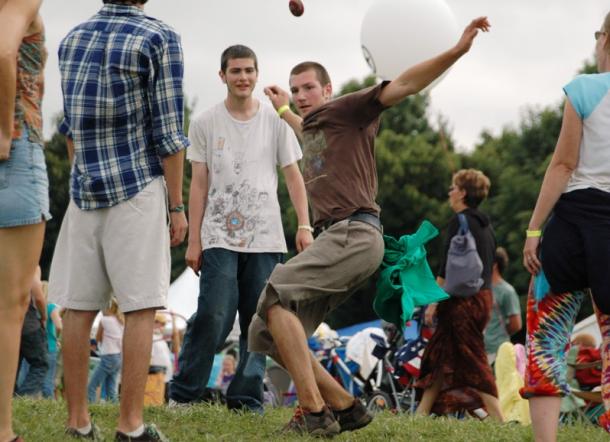 hackin at the 2006 Floydfest