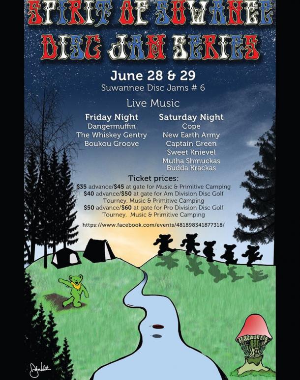 Spirit of the Suwannee Disc Jams