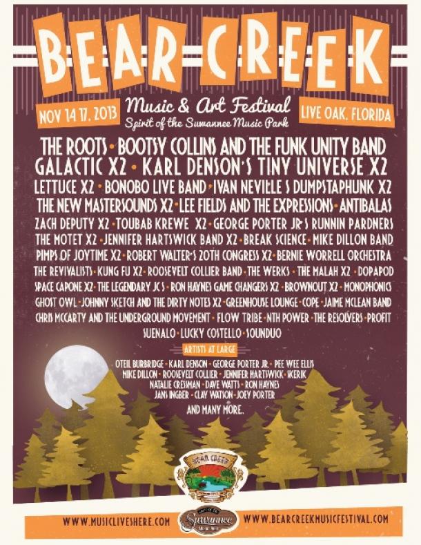 Bear Creek Music & Art Festival 2013
