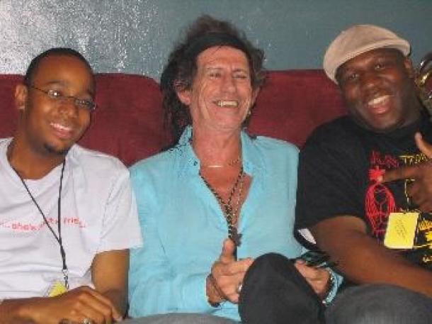 Jamelle Williams, Keith Richards & Big Sam
