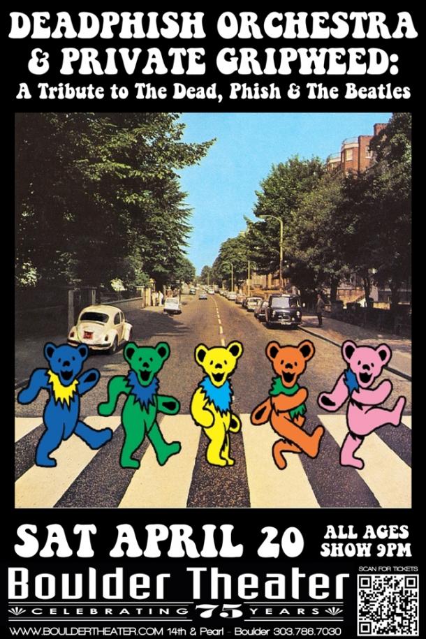 DeadPhish Orchestra & Private Gripweed: A Tribute to The Dead, Phish & The Beatles