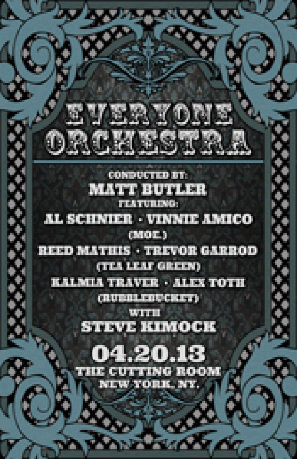 Everyone Orchestra out east in Boston, Philly and NYC