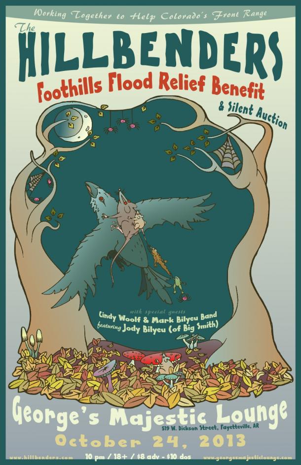 The HIllbenders' Foothills Flood Relief Benefit