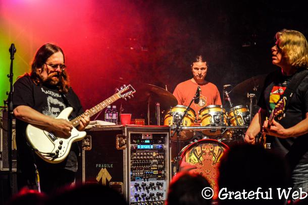 Jeff Mattson, Dino English and Rob Eaton | Dark Star Orchestra | Boulder Theater | April 15th, 2016 | photos by Phil Emma
