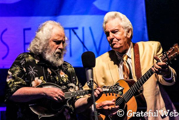 David Grisman & Del McCoury | Grey Fox Bluegrass Festival | photos by Laura McDaniel