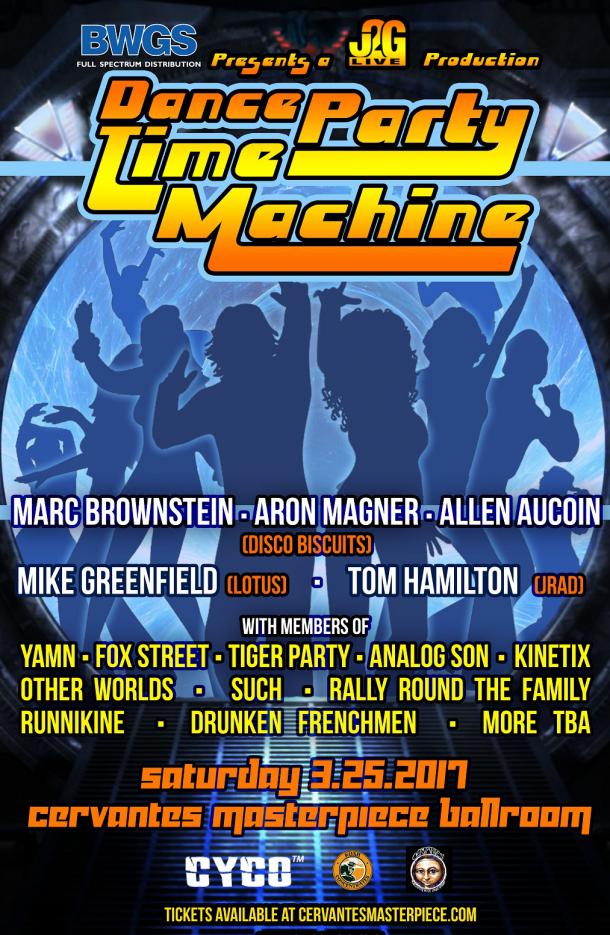 J2G Live is proud to announce the return of our most popular show, The Dance Party Time Machine