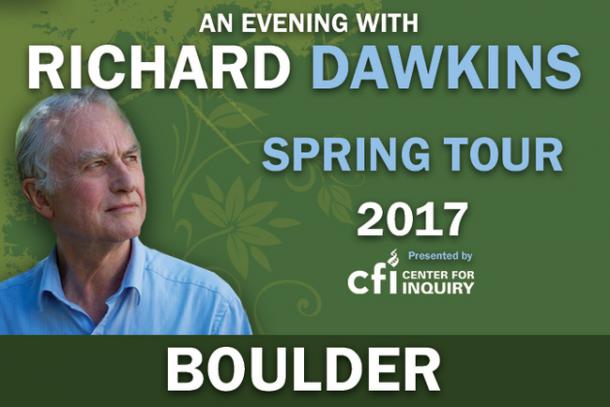 RICHARD DAWKINS at BOULDER THEATER | 5/22/17