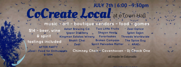 CoCreate Boulder at eTown Hall 1535 Spruce Street, Boulder, CO