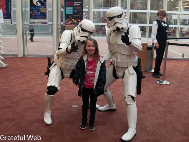 getting ready for Star Wars