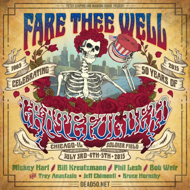 Fare Thee Well will be streamed at the Milford Drive-In!