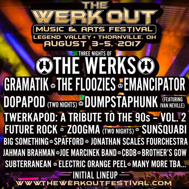 The Werk Out Music & Arts Festival Returns to Legend Valley August 3-5