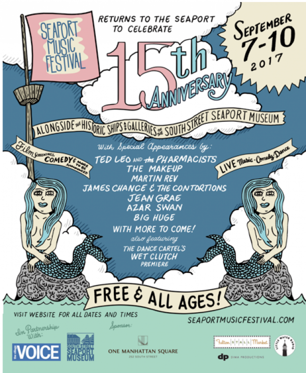 THIS WEEKEND: Full Schedule Announced For Seaport Music Festival - Celebrating 15 Year Anniversary