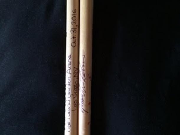 Phish Show Used (signed) Drumstick Charity Auction