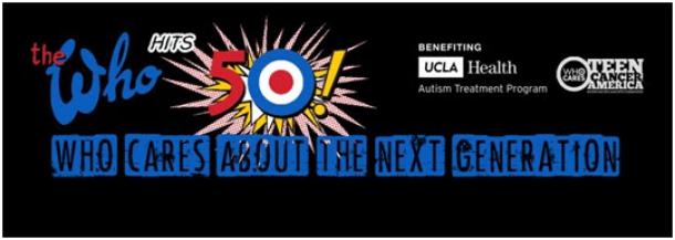 "Who Cares About The Next Generation" Fundraiser With THE WHO, Eddie Vedder and Joan Jett & The Blackhearts