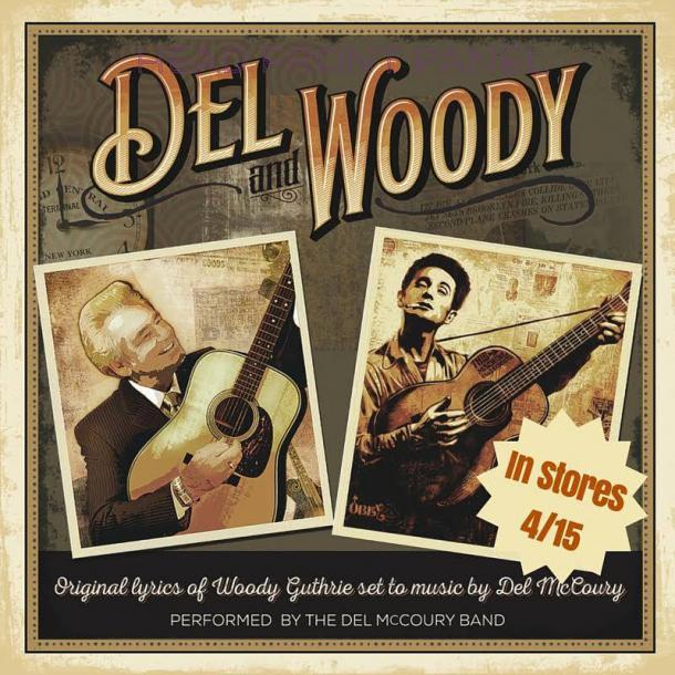DEL McCOURY EMBARKS ON LANDMARK PROJECT WRITING MUSIC TO WOODY GUTHRIE LYRICS.