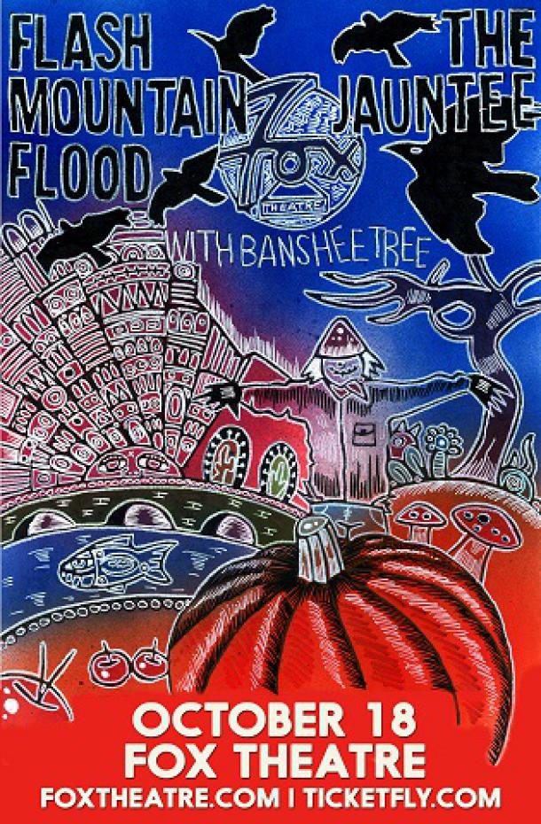FLASH MOUNTAIN FLOOD + THE JAUNTEE - 10.18.17 - FOX THEATRE