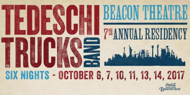 Tedeschi Trucks Band Announces 6-Night Beacon Theatre Residency This October