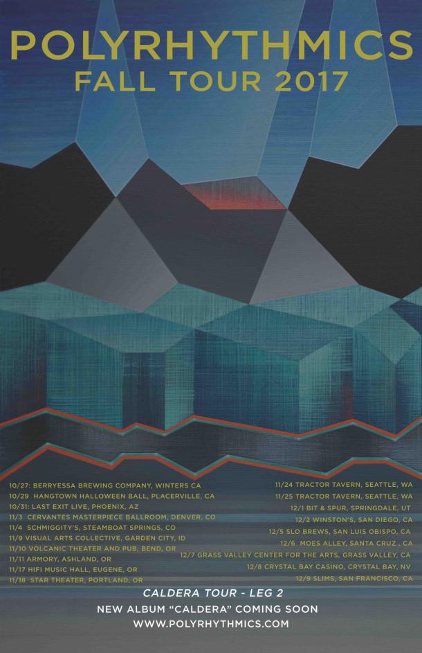 Polyrhythmics Announce Tour Dates - New Album 'Caldera' Out 9/22