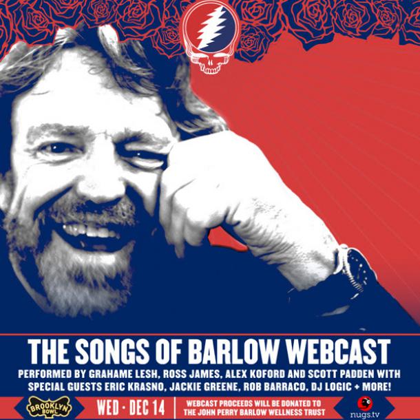 Proceeds to the John Perry Barlow Wellness Trust