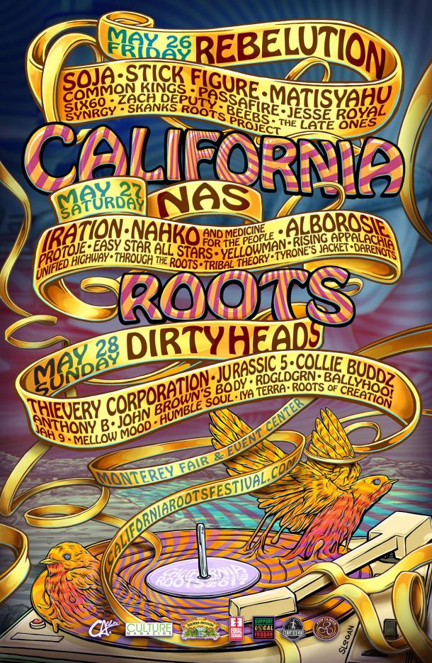 Cali Roots Embodies The ‘Summer Of Love’ And ‘Bay Area Counter Culture’ With Latest Artwork From Slogan Design