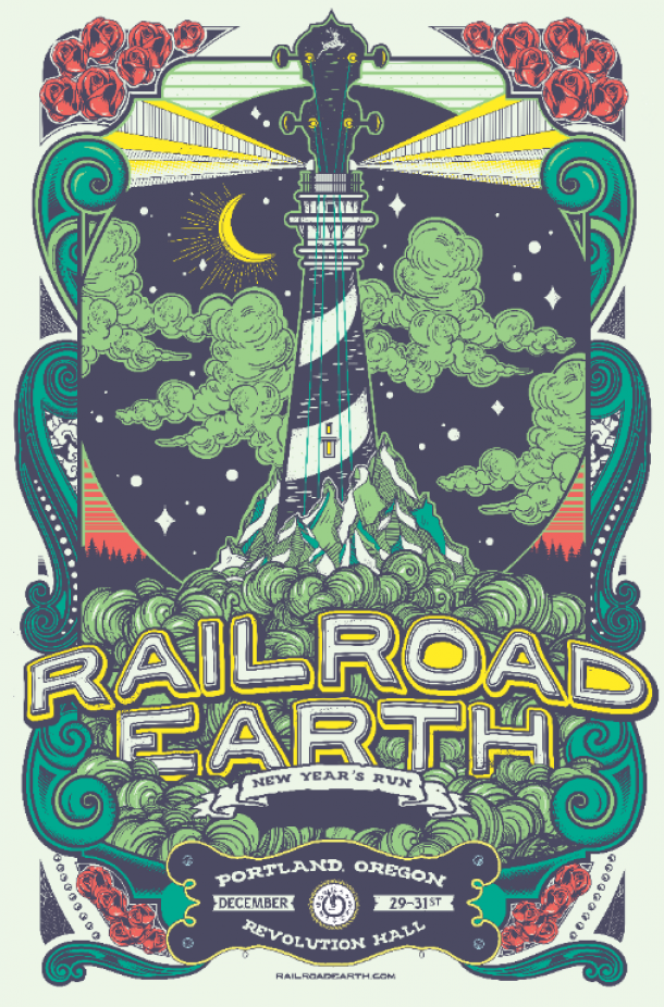 AILROAD EARTH Set To Headline Revolution Hall in Portland, OR for Annual NYE Blow Out!