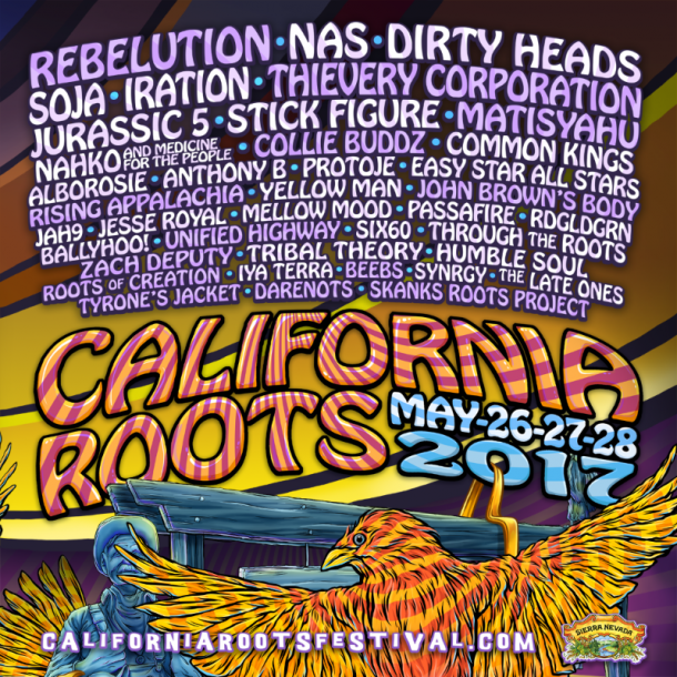 California Roots Music and Arts Festival: Third and Final Artist Announcement Announced