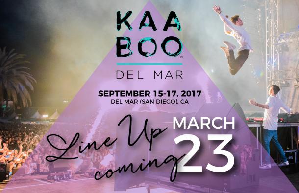 FULL MUSIC LINEUP ANNOUNCEMENT COMING MARCH 23, 2017