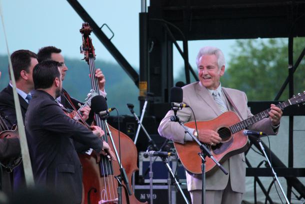 Del McCoury @ Grey Fox - photos by Laura McDaniel