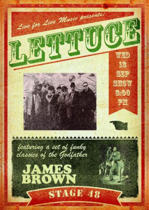 Lettuce Performs James Brown Tribute