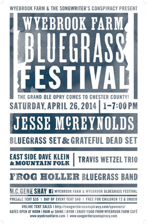 first Bluegrass Festival at Wyebrook Farm
