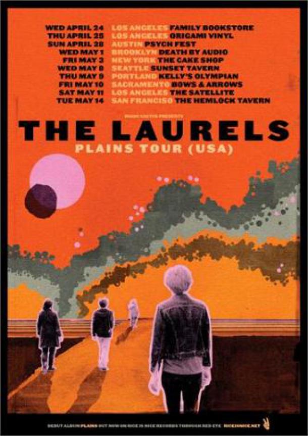 The Laurels on tour in the USA soon