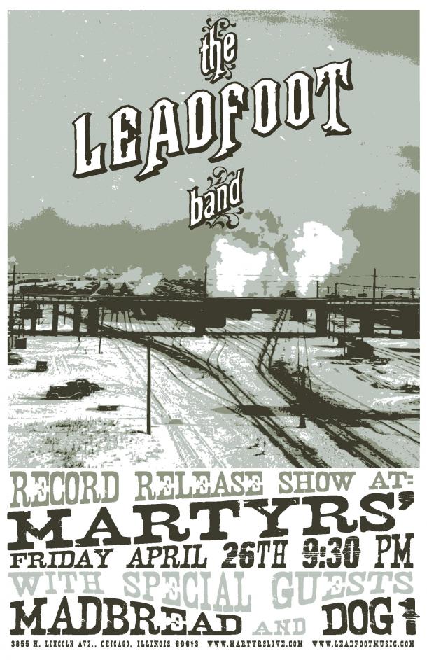 The Leadfoot Band CD Release Party with Mad Bread & Dog 1