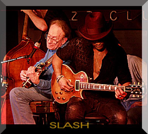 Les Paul and Slash