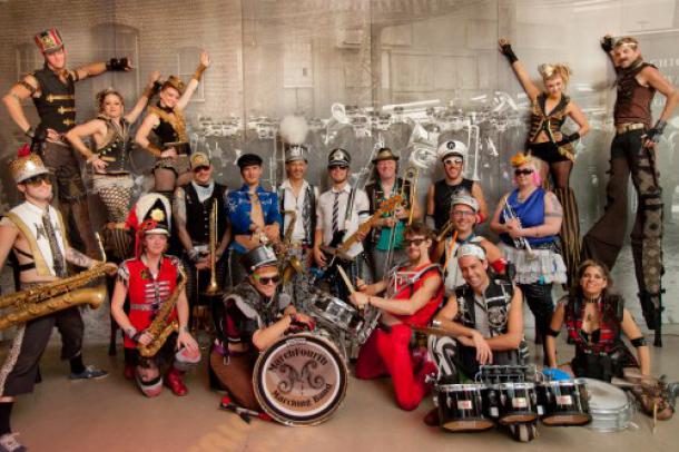 MarchFourth Marching Band will play 10/18 @ SpokesBUZZ Lounge