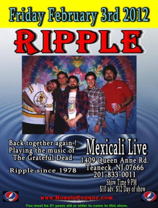 Ripple to play again in February 2012